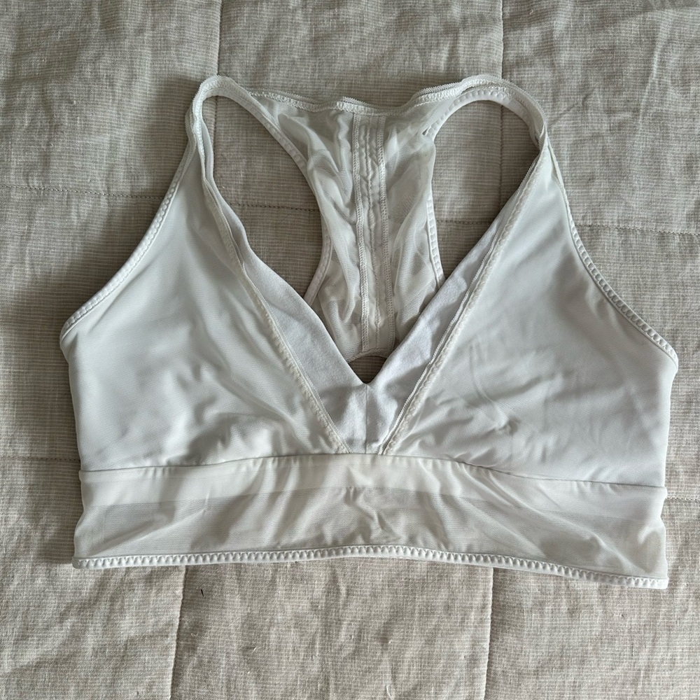 Lululemon Mesh & Cotton Sportsbra